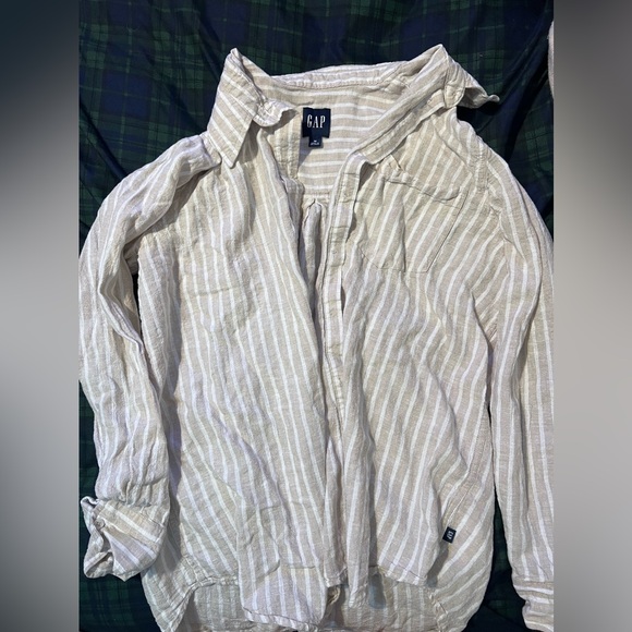 GAP stripped button down - Picture 1 of 2